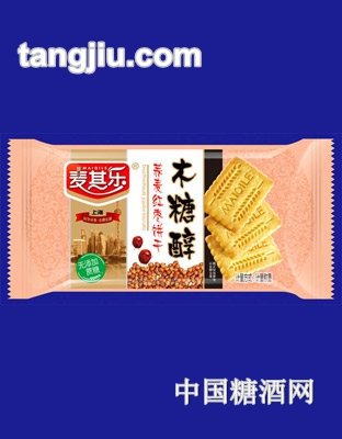 木糖醇荞麦红枣饼干