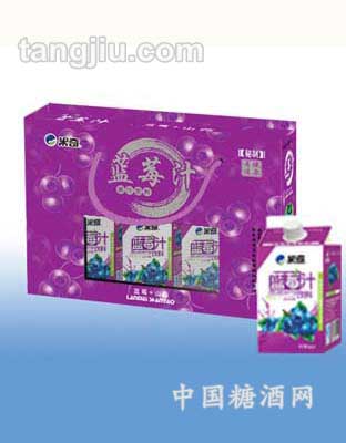 蓝莓汁屋顶包礼盒1-6-480ml