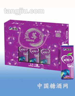 蓝莓汁方盒礼盒1-6-480ml