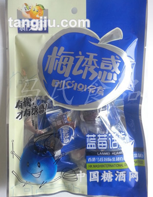 梅诱惑蓝莓话梅85g