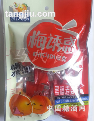 梅诱惑黑糖老菱85g