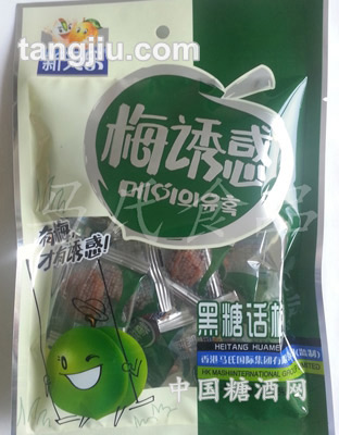 梅诱惑黑糖话梅85g