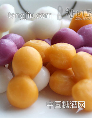 彩色花样年糕