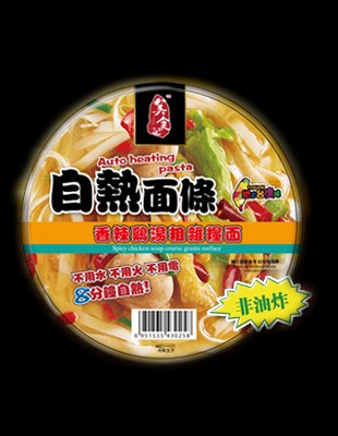 美食记自热香辣鸡汤粗杂粮面