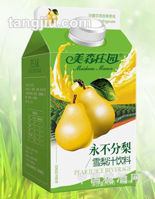 美森庄园468ml永不分梨梨汁饮料
