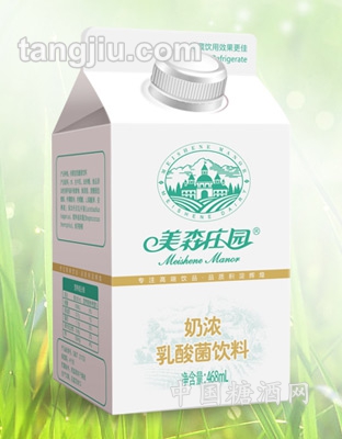 美森庄园468ml奶浓乳酸菌饮料
