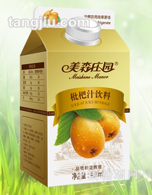 美森庄园468ml枇杷汁饮料