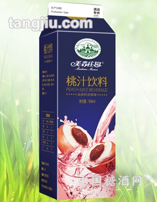 美森庄园958ml桃汁饮料