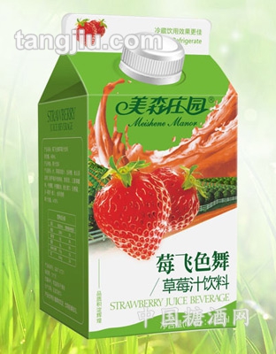 美森庄园468ml莓飞色舞草莓汁饮料