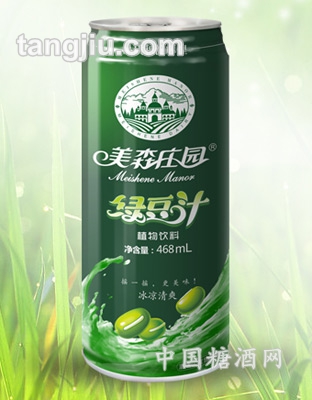 美森庄园468ml绿豆汁植物饮料