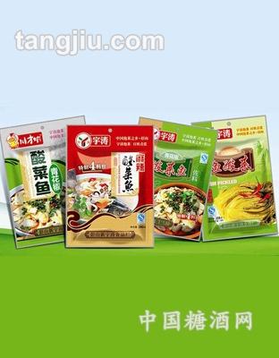 川才坊酸菜鱼调味品280g
