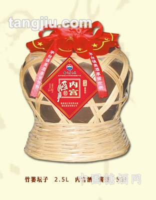 竹篓坛子2500ml