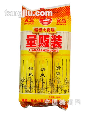 三联包滑爽面840克