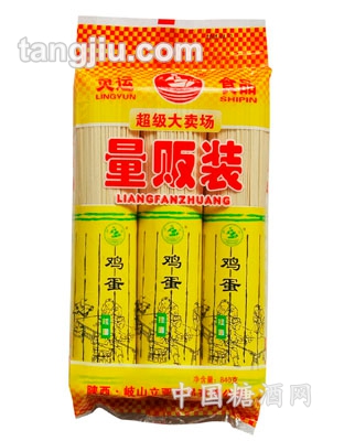 三联包鸡蛋面840克