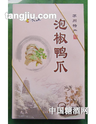 木土泡椒鸭爪400g