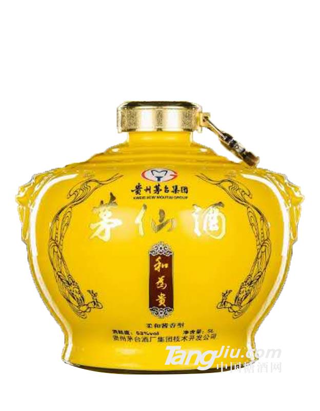 53°贵州茅台集团茅仙酒和为贵5L