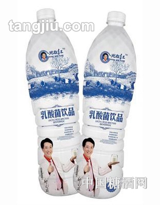 光友红乳酸菌饮品PET瓶装1.5L