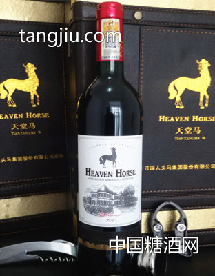天堂马波尔多古酿干红葡萄酒