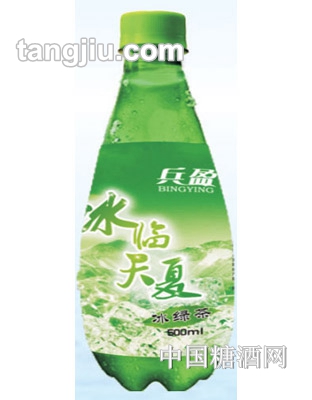兵盈冰绿茶500ml