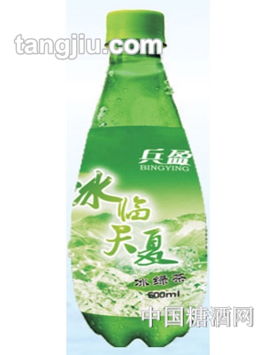 兵盈冰绿茶500ml