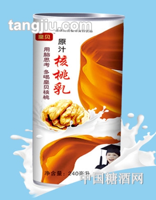 皇贝核桃奶240ml