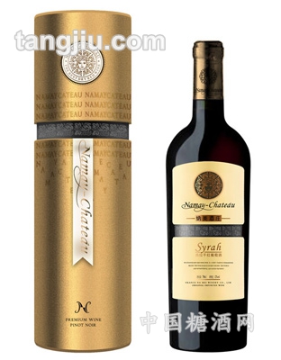 酒庄级西拉金筒葡萄酒