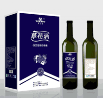 优质草莓原浆酒和高端礼盒酒