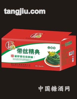 婉美厨娘带丝经典-山椒味80g