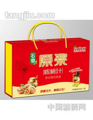 石磨原浆核桃汁复合蛋白饮品
