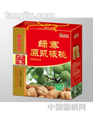 绿寨原浆核桃植物蛋白饮品