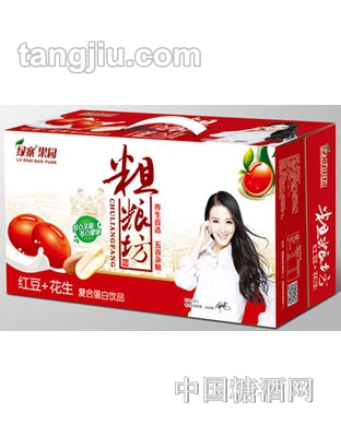 粗粮坊红豆+花生复合蛋白饮品礼盒
