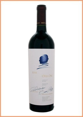 进口红酒作品一号  2006 opus one