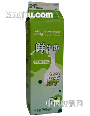 涌优高品鲜牛奶(980ml)