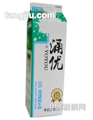 涌优鲜奶950ml