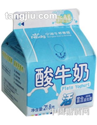 涌优酸牛奶218g