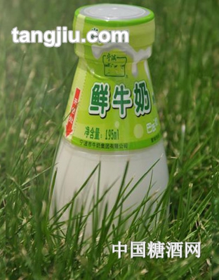 瓶装鲜牛奶195ml