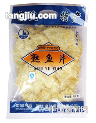 亚达熟鱼片250g