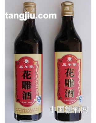 丁坊五年陈花雕酒480ml