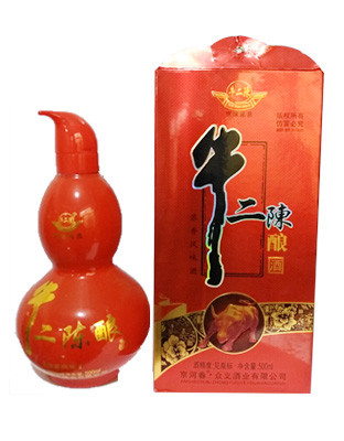 牛二陈酿葫芦盒
