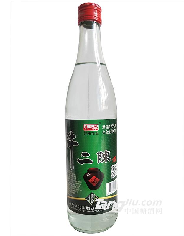 牛二陈酒浓香风味500ml
