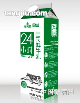 24小时巴氏鲜牛乳950ml