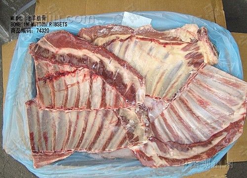供应新西兰老羊肋骨 羊蝎子 羔羊脖子 老羊脖子