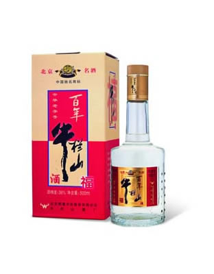 百年牛栏山白酒福酒