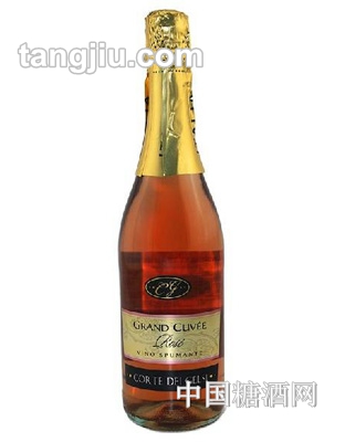 浪漫玫瑰红甜起泡酒