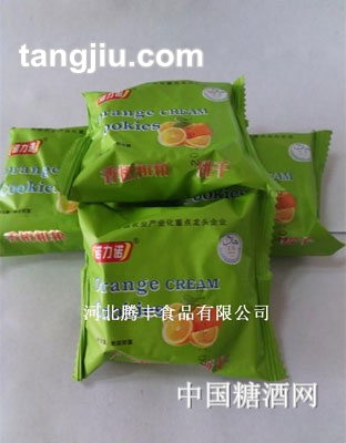 腾丰香橙粗粮饼干
