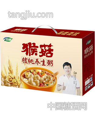 浩明猴菇核桃养生粥（礼箱）