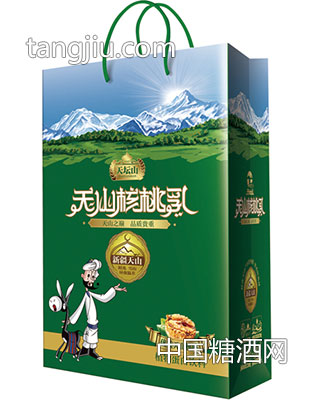 天坛山天山核桃乳植物蛋白饮料手提袋
