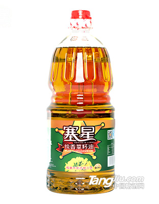 塞星纯香菜籽油1.8L