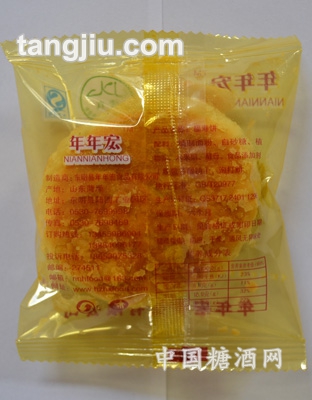 福寿饼小包装反面