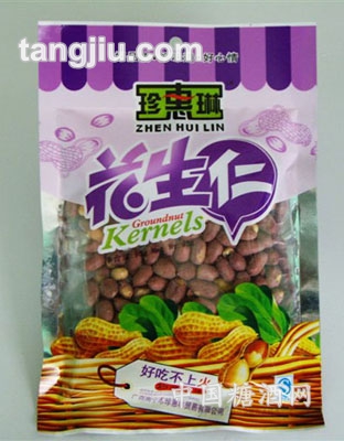花生仁紫色袋装